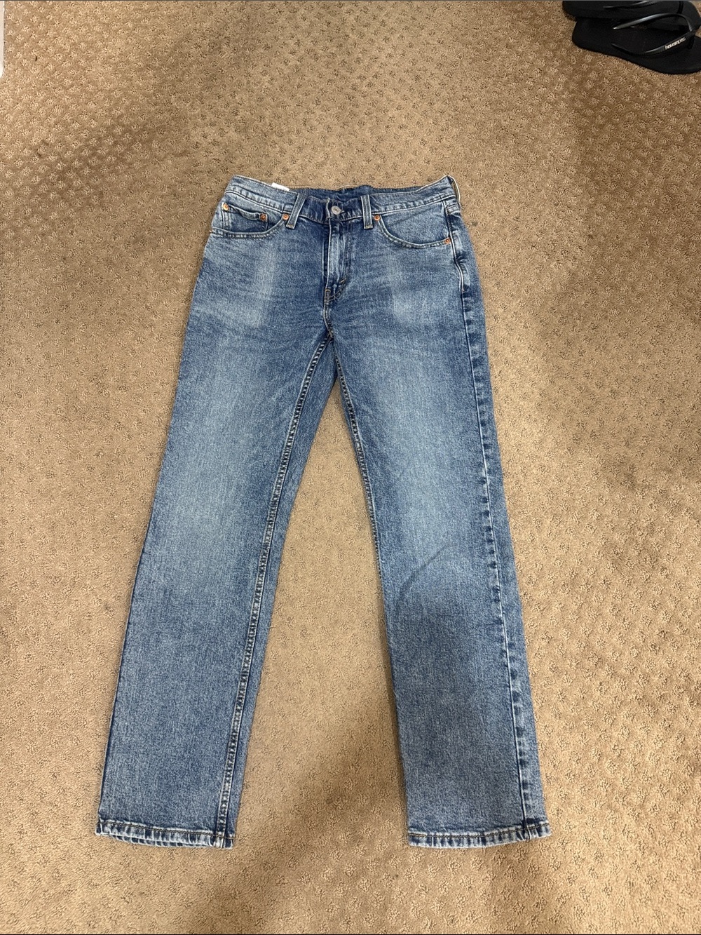 Levi's Men's Straight-Leg Light Blue Jeans